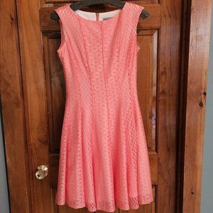 Lace Overlay Dress